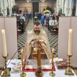Васкршња Литургија у цркви Светог апостола Луке (Шарлруа-Белгија)