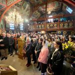 Васкршња Литургија у цркви Светог Ђорђа у Стразбуру