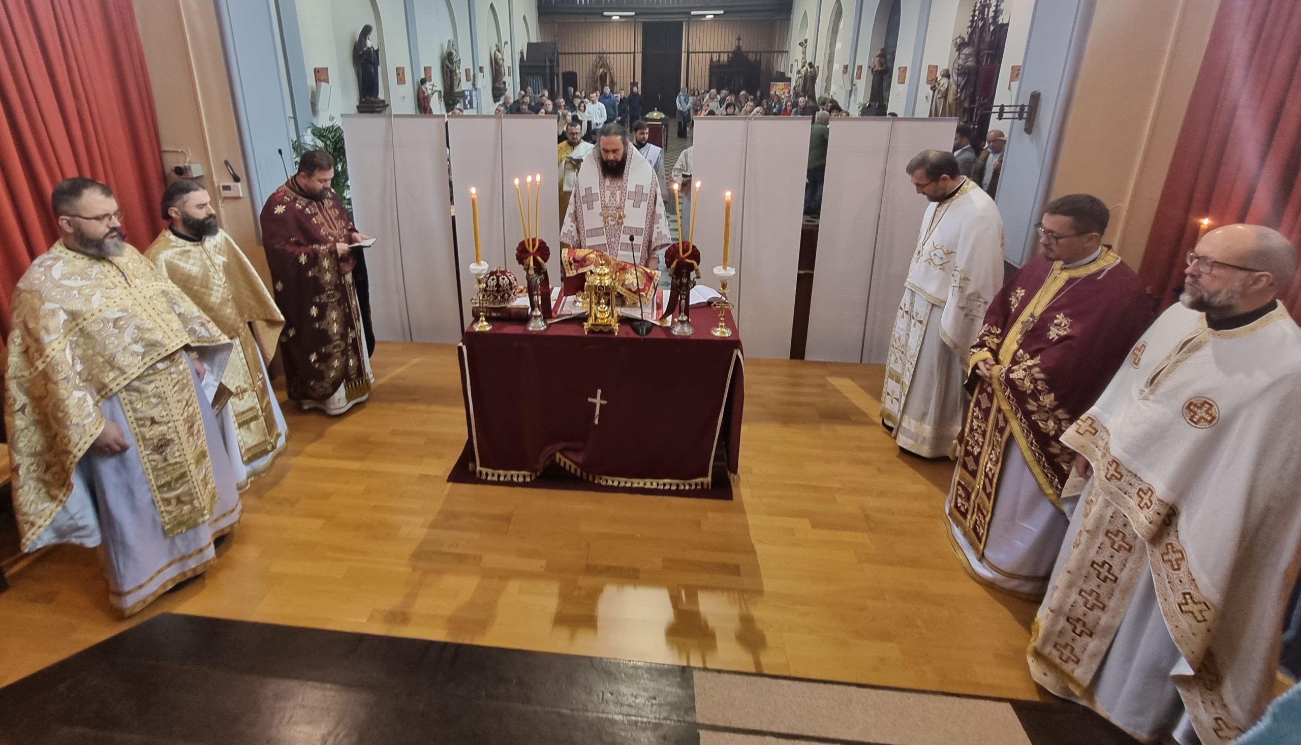 Прослава парохијске славе Светог Апостола Луке у Шарлруа (Белгија)